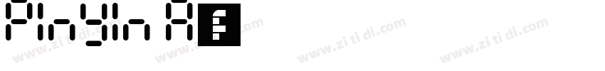 pinyin a字体下载字体转换